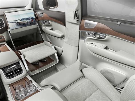 Volvo has installed a luxury lounge in its new XC90 SUV