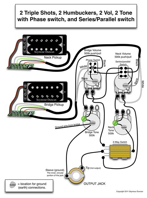 Seymour Duncan Wiring Diagrams Humbucker