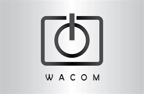 Leo Liu . Illustration & Design: Wacom Tablet Logo Redesign Process