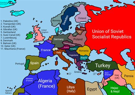 Map of Europe in 1925 (Interwar Period) by IndoMalayan on DeviantArt