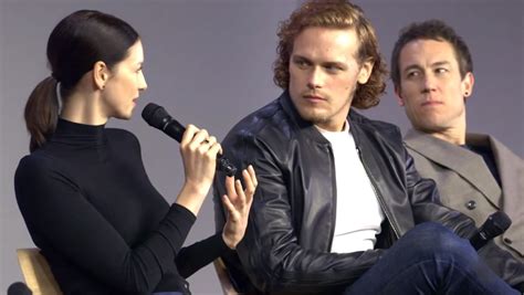 Outlander S2 Cast Interview at Apple NY - Outlander Behind the Scenes