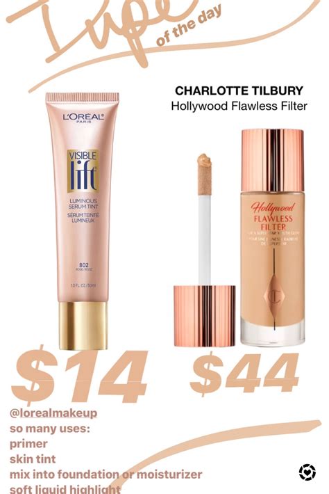 Charlotte Tilbury Hollywood Flawless Filter Dupe | Elf makeup dupes ...