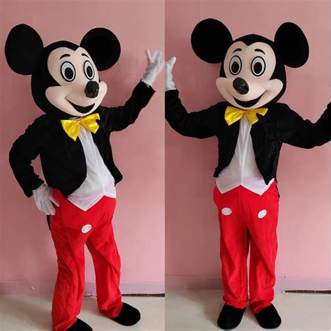 [1 Set] Mascot Mickey Mouse Boy Daisy Girl Cartoon Character Costume ...