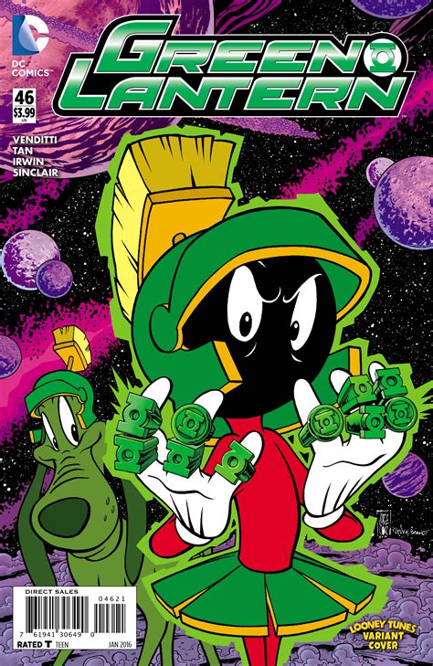 SEP150277 - GREEN LANTERN #46 LOONEY TUNES VAR ED - Previews World