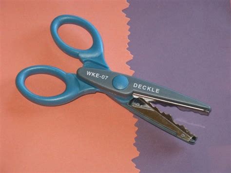 Craft Edgers Scissor DECKLE Wide Design for Paper by corgipal