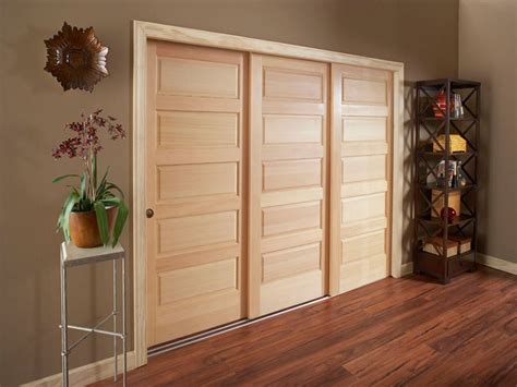 Bypass Sliding Closet Door Hardware | Wood sliding closet doors, Wood ...