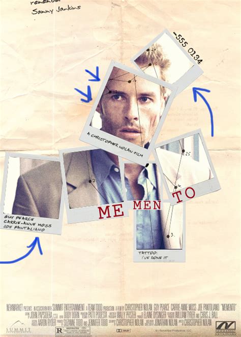 Memento | Alternative movie posters, Film poster design, Movie poster wall