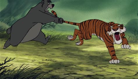 Image - Baloo the Bear is still holding onto Shere Khan the tiger's ...