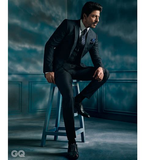 Shah Rukh Khan on the Cover of January 2017 Issue - GQ India