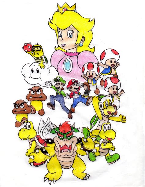 Super Mario Bros. - Super Mario Bros. Fan Art (38152926) - Fanpop