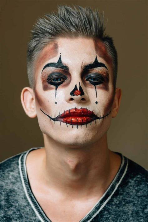 Really Simple Halloween Makeup For Men That You Can Copy Easy ...