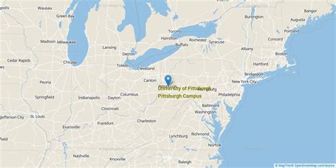 Where Is University of Pittsburgh - Pittsburgh Campus?