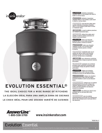 Evolution Essential 05081500028, Evolution Essential 18005585700 User ...