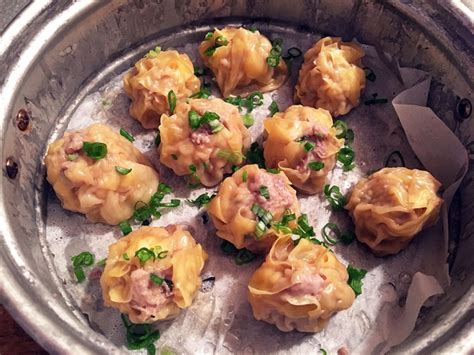 Steamed Pork Shumai Dumplings Recipe – Dim Sum at Home – Home Is A Kitchen