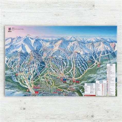 Breckenridge Resort Map | Breckenridge resort, Resort, Breckenridge