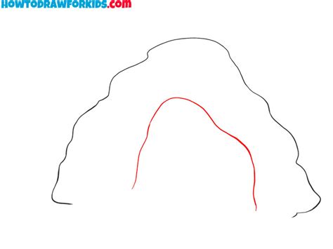 How to Draw a Cave - Easy Drawing Tutorial For Kids