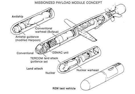 Tomahawk Cruise Missile Variants / BGM/RGM/AGM-109 Tomahawk/TASM/TLAM ...