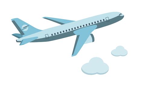 Download The Flying Plane Aircraft Vector In Airplane Clipart PNG Free ...