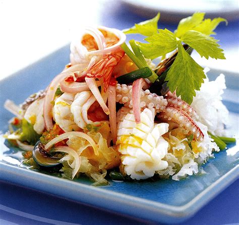 Thai Seafood Salad Recipe | Good Cooking