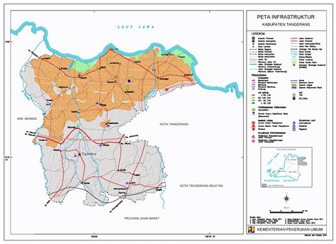 Peta Kota: Peta Kabupaten Tangerang