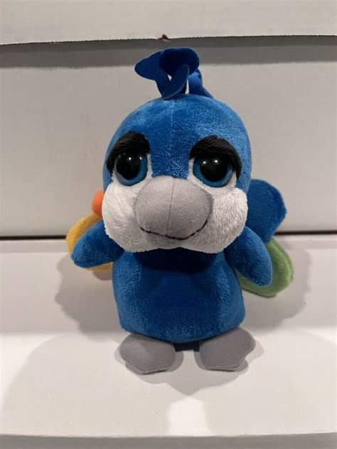 NBC Peacock Plush Stuffed Animal 7" Blue Bird 2011 | eBay | Plush ...