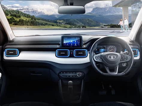 Production-spec Tata Punch Interior Revealed Ahead Of Launch - ZigWheels