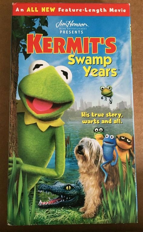 "Kermit's Swamp Years" VHS Jim Henson Feature-Length Movie~ FREE DVD ...