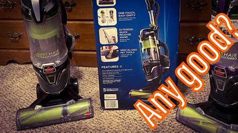 Bissell Pet Hair Eraser Turbo Vacuum Review - YouTube