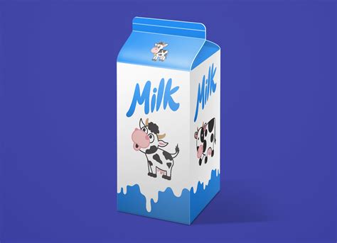 538+ Milk Box Mockup Yellow Images Object Mockups