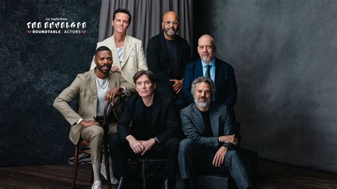 Actors Roundtable: Cillian Murphy, Mark Ruffalo, Jeffrey Wright, Paul ...