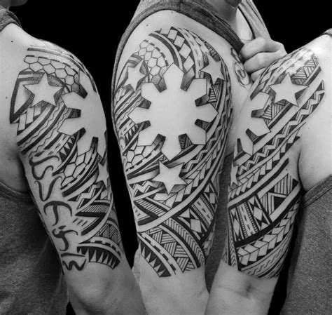 Filipino And Polynesian Tribal Tattoo - Printable Form, Templates and ...