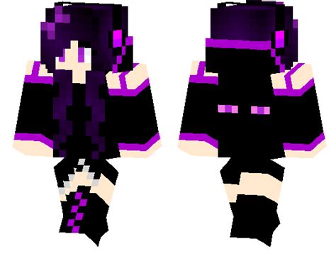 Enderman Girl | Minecraft PE Skins