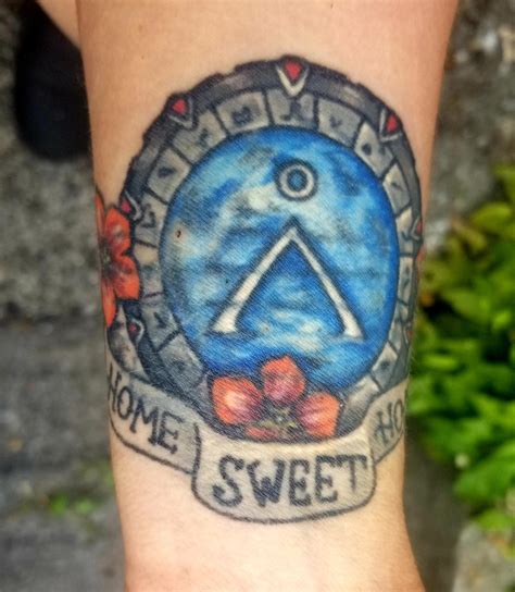 My Stargate wrist tattoo : r/Stargate