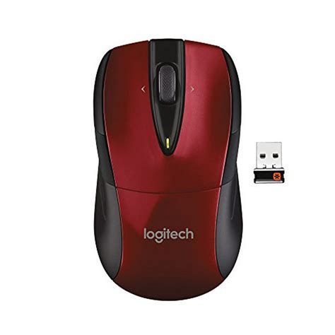 Logitech Wireless Mouse M525 - Red/Black - Walmart.com - Walmart.com