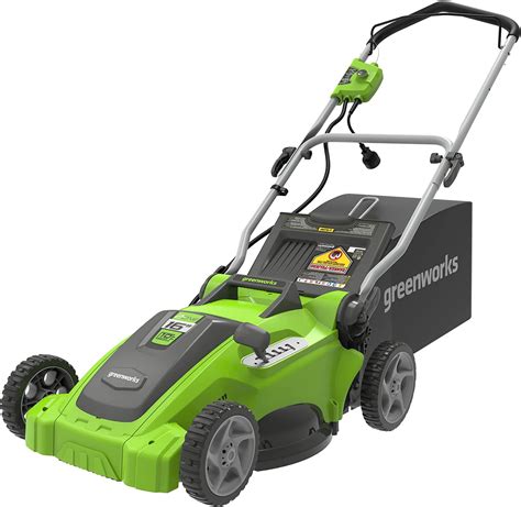 Greenworks 25142 10 Amp 16-Inch Corded Lawn Mower : Amazon.ca: Patio ...