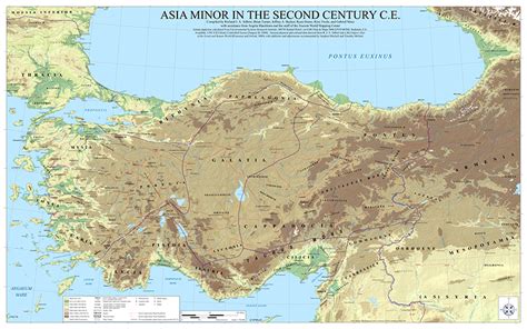 Labeled Map Of Asia Minor