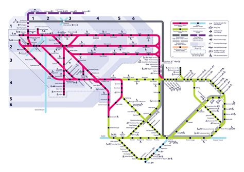 Official Map: Southeastern Rail Network, England ... - Transit Maps