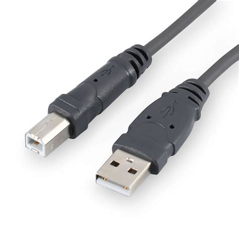 Onn Hi-Speed Black Usb-A To Usb-B Printer Cable, 10 Feet – Walmart ...