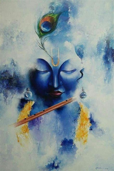 Lord Krishna Painting Wallpapers - Wallpaper Cave