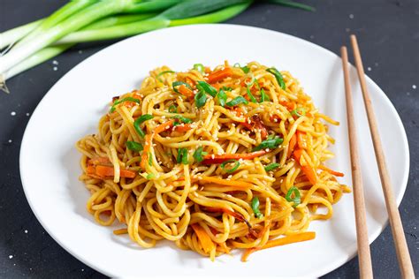 Chinese Fried Noodles - Basic Recipe - Cheap And Cheerful Cooking