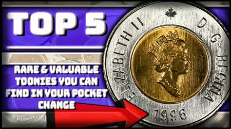 Top 10 Most VALUABLE Canadian Toonies Worth BIG Money!! In