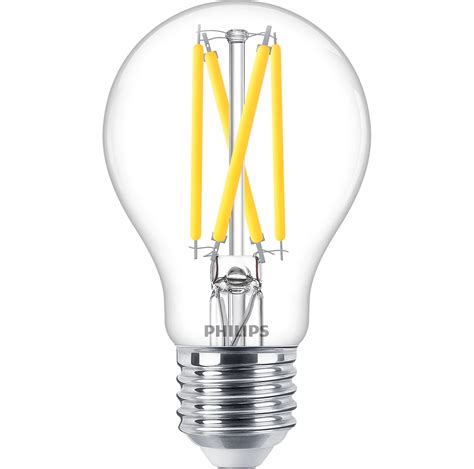 LED Filament Bulb Clear 60W A60 E27 8719514377172 | Philips