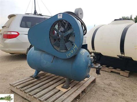 Webster Air Compressor-1 Pallet - Michener Allen Auctioneering Ltd