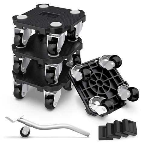 SPACEKEEPER Furniture Mover Dolly, Furniture Lifter Set with 360°Wheels ...