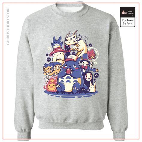 Totoro and Friends Sweatshirt | Ghibli Studio Store