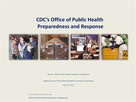 PPT - CDC’s Office of Public Health Preparedness and Response ...