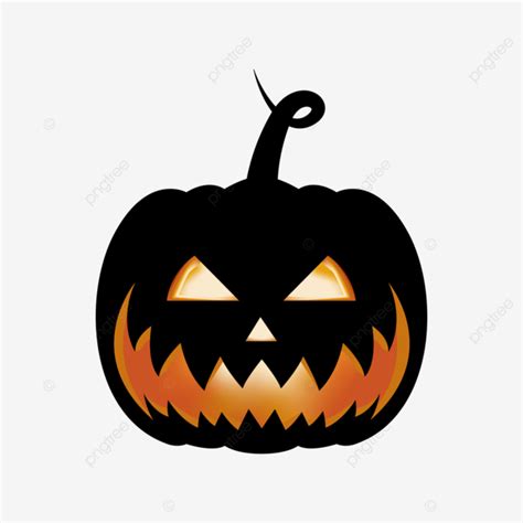 Halloween Transparent Png Image Calabaza Negra Halloween, 48% OFF