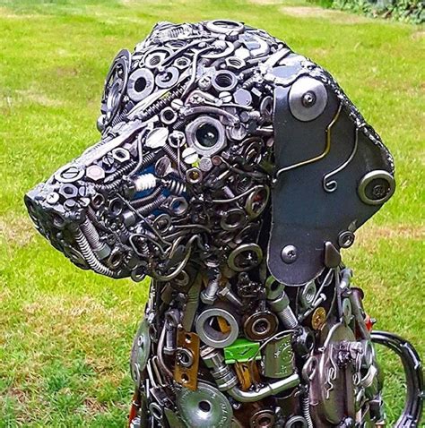 Artist Turns Scrap Metal Into Larger Than Life Outdoor Sculptures