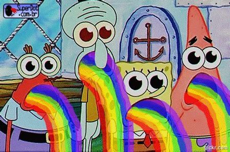 Spongebob rainbow barf of beastly barflisk (no gif) Blank Template ...