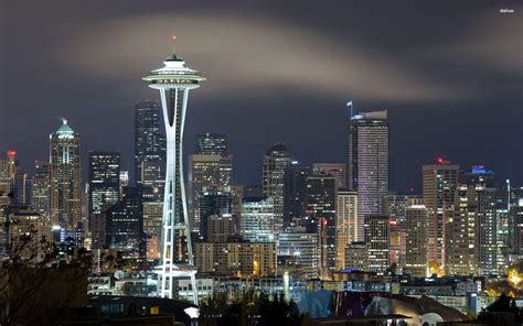 Seattle Skyline Wallpapers - Wallpaper Cave